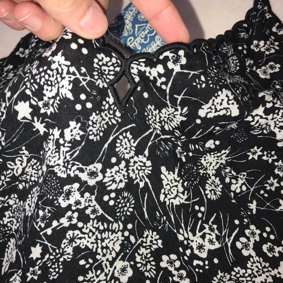 Free People Kora Print Camisole Tank Semi Crop Top - Picture 6 of 8